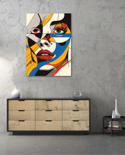 Cubist Face Expression