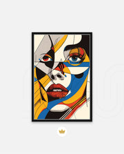 Cubist Face Expression