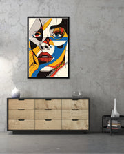 Cubist Face Expression