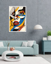 Cubist Face Expression