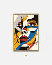 Cubist Face Expression