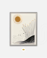 Sun Wave Lines
