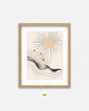 Radiant Dot Sun