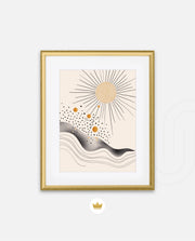 Radiant Dot Sun