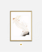 Flowing Gold Currents