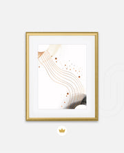 Flowing Gold Currents