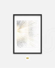 Radiant Gold Burst