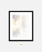 Radiant Gold Burst