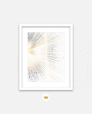 Radiant Gold Burst
