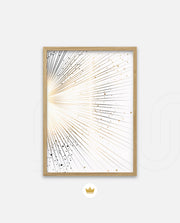 Radiant Gold Burst