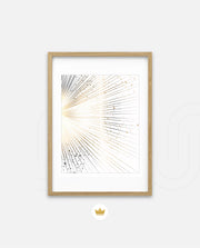 Radiant Gold Burst