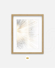 Radiant Gold Burst