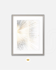 Radiant Gold Burst