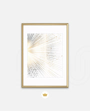Radiant Gold Burst