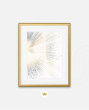 Radiant Gold Burst