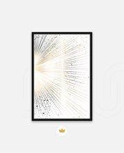 Radiant Gold Burst