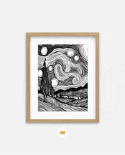 Star Swirl Landscape