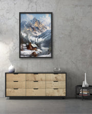 Alpine Winter Cabin