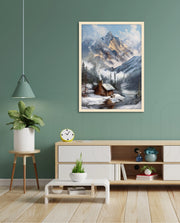 Alpine Winter Cabin