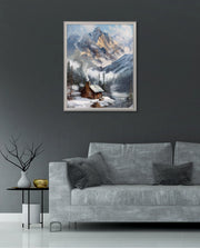Alpine Winter Cabin