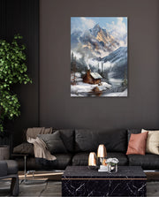 Alpine Winter Cabin