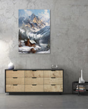 Alpine Winter Cabin