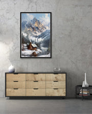Alpine Winter Cabin