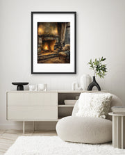 Cozy Fireplace Glow