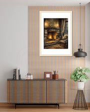 Cozy Fireplace Glow