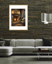 Cozy Fireplace Glow