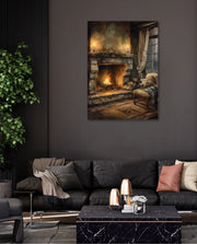 Cozy Fireplace Glow