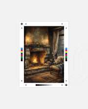 Cozy Fireplace Glow