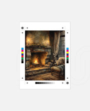 Cozy Fireplace Glow
