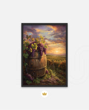 Vineyard Sunset Harvest