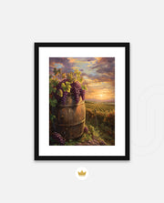 Vineyard Sunset Harvest