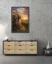 Vineyard Sunset Harvest