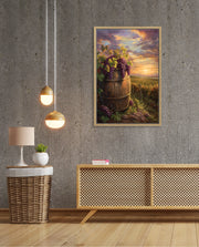 Vineyard Sunset Harvest