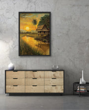 Golden Rice Sunset