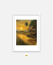 Golden Rice Sunset