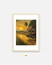 Golden Rice Sunset