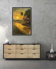 Golden Rice Sunset