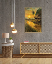 Golden Rice Sunset
