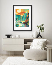 Sunset Coastline City