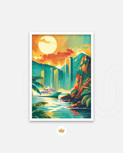 Sunset Coastline City