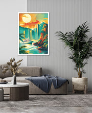 Sunset Coastline City