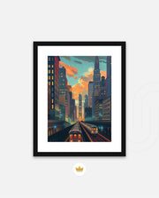 Metro Sunset Lines