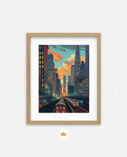 Metro Sunset Lines