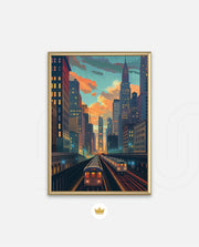 Metro Sunset Lines