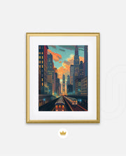 Metro Sunset Lines
