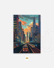 Metro Sunset Lines